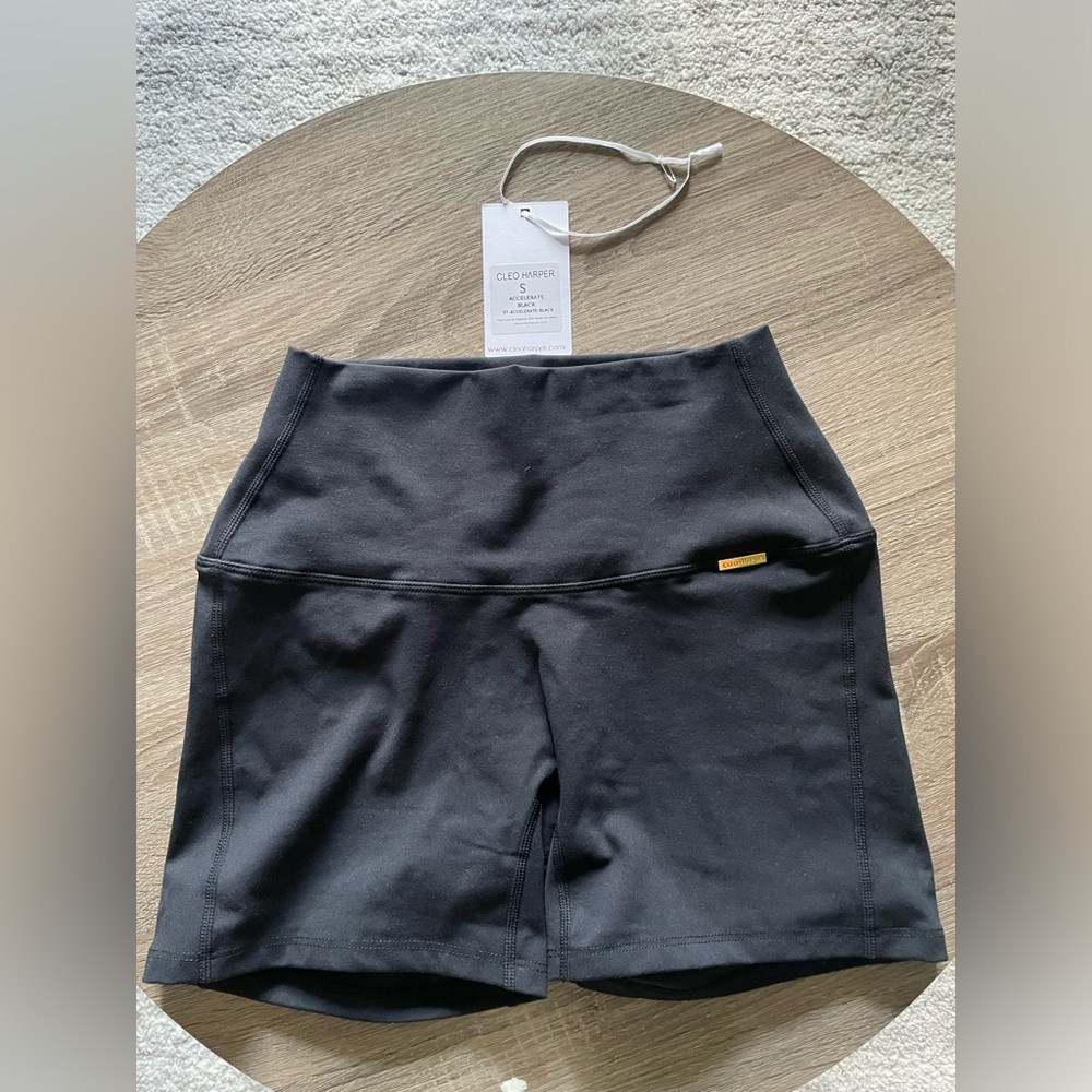 Cleo Harper Black Women's Shorts - Picture 3 of 6